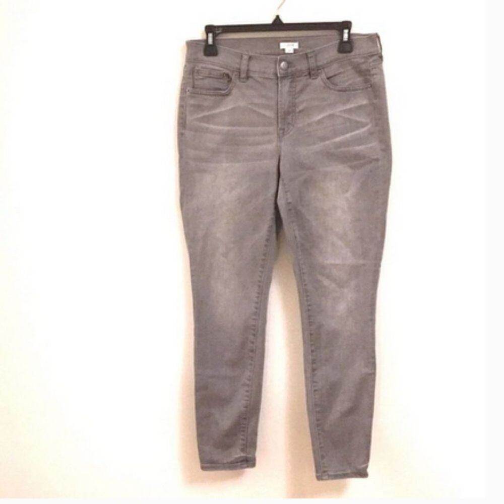 J. Crew skinny jeans gray 28 style F4484